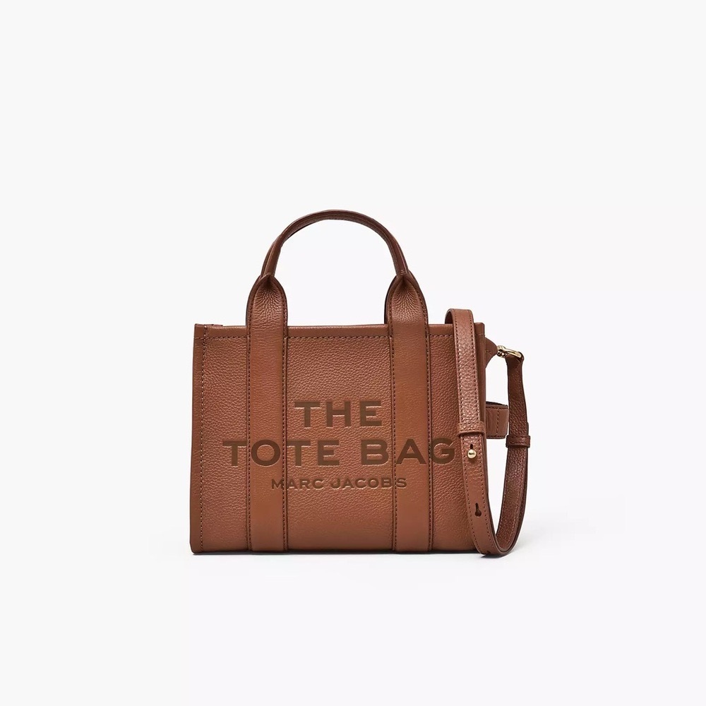 Marc Jacobs the Leather Small Tote Bag in Argon Oil - NWT